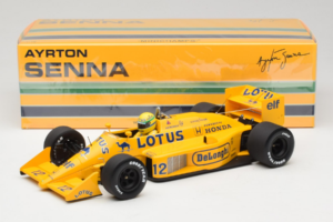 Lotus 99T Honda #12 A. Senna Team Lotus 1987 Minichamps 1:18 540871812 Druckguss — Bild 7 von 7