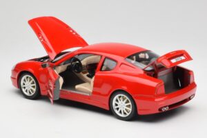 Maserati 3200 GT Rosso Mondiale Bburago 1:18 3341-M1 Druckguss — Bild 5 von 8