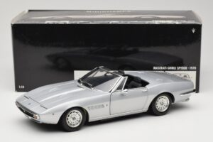 Maserati Ghibli Spyder Silber Minichamps 1:18 100122330 Druckguss — Bild 7 von 7