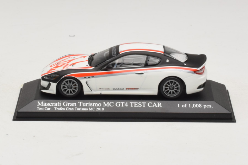 Maserati GranTurismo MC GT4 Trofeo GranTurismo MC Test Car 2010 Minichamps 1:43 400101201 Druckguss