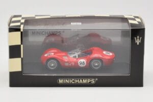 Maserati Tipo 61 #98 C. Shelby Times Mirror Grand Prix Riverside 1960 Minichamps 1:43 400601298 Druckguss — Bild 4 von 4