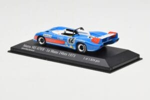 Matra Simca MS670B #12 J-P. Beltoise / J-P. Jabouille / J-P. Jaussaud 24 Hours of Le Mans 1973 Minichamps 1:43 430731112 Druc — Bild 3 von 4