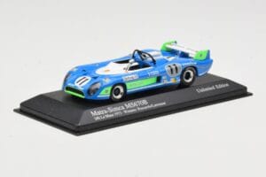 Matra Simca MS670B #7 H. Pescarolo / G. Larrousse 24 Hours of Le Mans Winner 1973 Minichamps 1:43 430731111 Druckguss — Bild 2 von 4