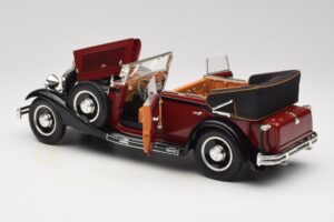 Maybach DS8 Zeppelin Rot Anson 1:18 30413 Druckguss — Bild 5 von 8
