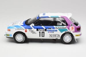 Mazda 323 GTX #10 T. Makinen / S. Harjanne 1000 Lakes Rally 1991 Otto 1:18 OT1099 Resin — Bild 3 von 6