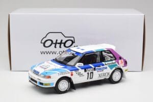 Mazda 323 GTX #10 T. Makinen / S. Harjanne 1000 Lakes Rally 1991 Otto 1:18 OT1099 Resin — Bild 6 von 6