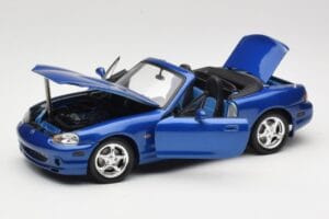 Mazda MX-5 NA 10th Anniversary Blue Metallic Gate 1:18 01071 Druckguss — Bild 2 von 8