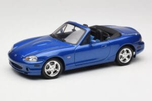 Mazda MX-5 NA 10th Anniversary Blue Metallic Gate 1:18 01071 Druckguss