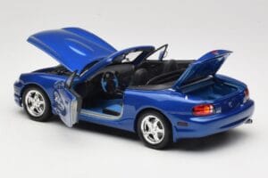 Mazda MX-5 NA 10th Anniversary Blue Metallic Gate 1:18 01071 Druckguss — Bild 5 von 8