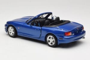 Mazda MX-5 NA 10th Anniversary Blue Metallic Gate 1:18 01071 Druckguss — Bild 7 von 8