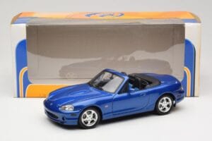 Mazda MX-5 NA 10th Anniversary Blue Metallic Gate 1:18 01071 Druckguss — Bild 8 von 8