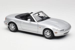 Mazda MX-5 Miata NA Highlight Silber Gate 1:18 1015 Druckguss — Bild 6 von 8