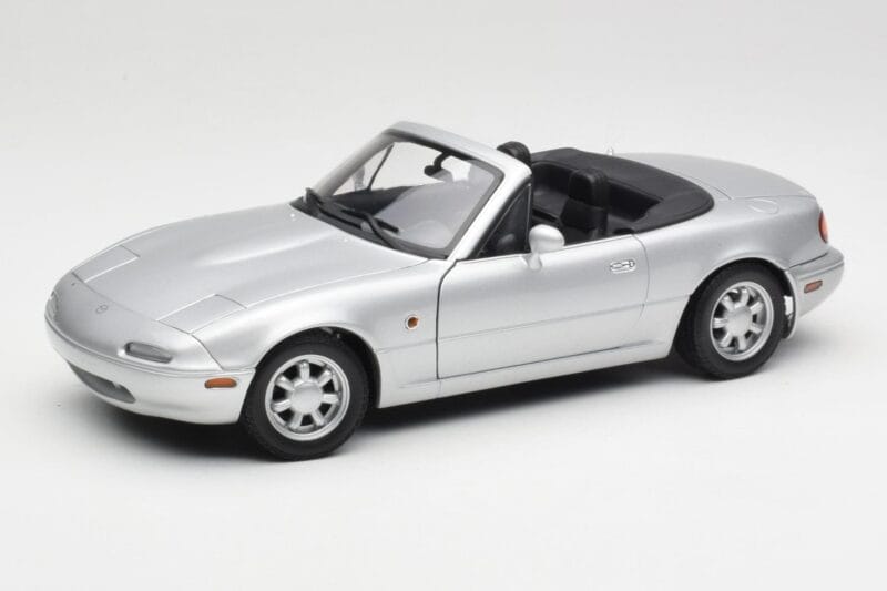 Mazda MX-5 Miata NA Highlight Silber Gate 1:18 1015 Druckguss