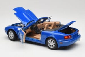 Mazda MX-5 NA Twilight Blau Mica Gate 1:18 1013 Druckguss — Bild 5 von 8