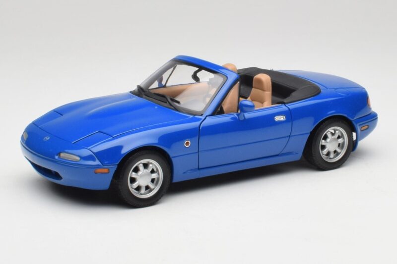 Mazda MX-5 NA Twilight Blau Mica Gate 1:18 1013 Druckguss