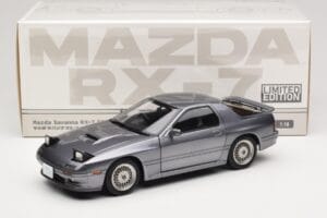 Mazda Savanna RX-7 FC3S Grau Wheelart 1:18 WA180401 Druckguss — Bild 10 von 10