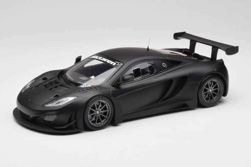 McLaren 12C GT3 Carbon Matt Schwarz Minichamps 1:18 151121390 Druckguss