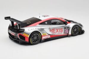 McLaren 12C GT3 Hexis Racing #107 O. Panis / F. Cazenave 24 Hours of Spa 2013 Minichamps 1:18 151131397 Druckguss — Bild 2 von 6
