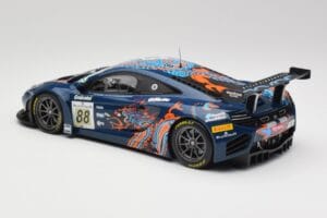 McLaren 12C GT3 #88 Von Ryan Racing A. Barff / T. Goodwin / B. Senna Spa 24 Hours 2013 Minichamps 1:18 151131388 Druckguss — Bild 5 von 6