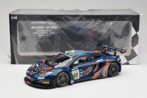 McLaren 12C GT3 #88 Von Ryan Racing A. Barff / T. Goodwin / B. Senna Spa 24 Hours 2013 Minichamps 1:18 151131388 Druckguss — Bild 6 von 6