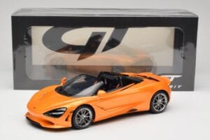 McLaren 750S Spider Papaya Orange GT Spirit 1:18 GT488 Resin — Bild 6 von 6