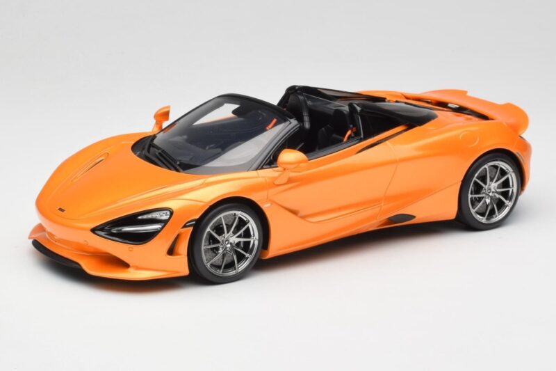 McLaren 750S Spider Papaya Orange GT Spirit 1:18 GT488 Resin