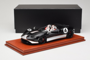 McLaren Elva Schwarz Silber AB Models 1:18 REMC022 Resin — Bild 7 von 7