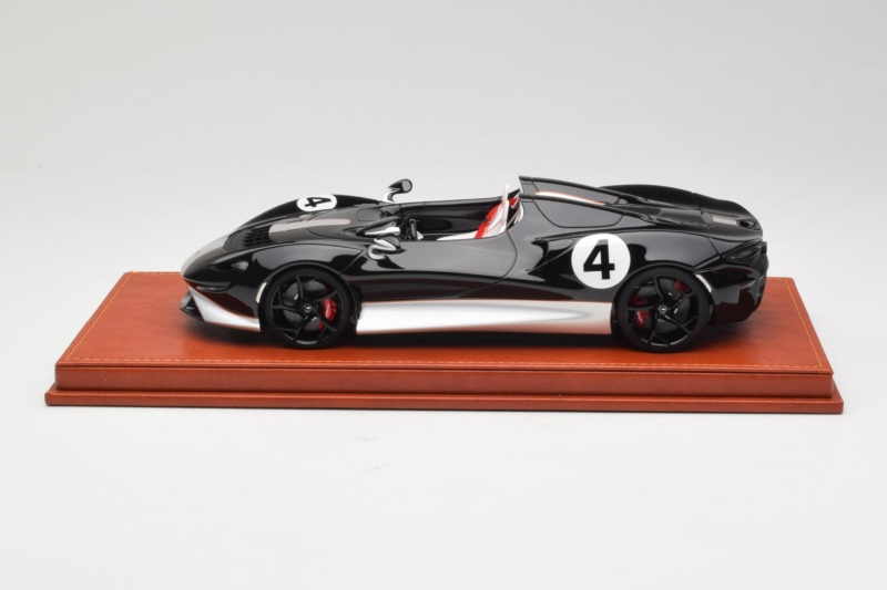 McLaren Elva Schwarz Silber AB Models 1:18 REMC022 Resin