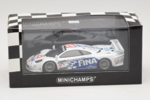 McLaren F1 GTR #9 Fina P. Kox / R. Ravaglia / A. Montermini 24 Hours of Le Mans 1997 Minichamps 1:43 MCLAREN002 Druckguss — Bild 5 von 5