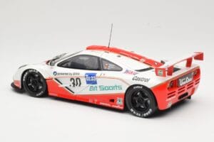 McLaren F1 GTR GT1 #30 West Competition J. Nielsen 1996 UT Models 1:18 39624 Druckguss — Bild 7 von 8