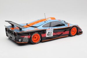 McLaren F1 GTR Gulf #41 P. Gounon / S. Oloffson 24 Hours of Le Mans 1997 Minichamps 1:18 530133741 Druckguss — Bild 3 von 8