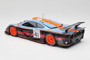 McLaren F1 GTR Gulf #41 P. Gounon / S. Oloffson 24 Hours of Le Mans 1997 Minichamps 1:18 530133741 Druckguss — Bild 7 von 8