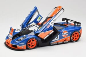 McLaren F1 GTR Gulf Racing #33 S. Bellm / A. Weaver / J. Lehto 24 Hours of Le Mans 1996 Minichamps 1:18 530133633 Druckguss — Bild 2 von 8