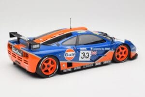 McLaren F1 GTR Gulf Racing #33 S. Bellm / A. Weaver / J. Lehto 24 Hours of Le Mans 1996 Minichamps 1:18 530133633 Druckguss — Bild 3 von 8