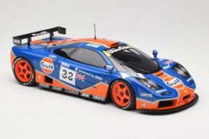McLaren F1 GTR Gulf Racing #33 S. Bellm / A. Weaver / J. Lehto 24 Hours of Le Mans 1996 Minichamps 1:18 530133633 Druckguss — Bild 6 von 8
