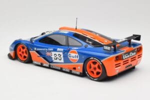 McLaren F1 GTR Gulf Racing #33 S. Bellm / A. Weaver / J. Lehto 24 Hours of Le Mans 1996 Minichamps 1:18 530133633 Druckguss — Bild 7 von 8