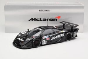 McLaren F1 GTR Gulf Team Davidoff #41 T. Bscher / E. Pirro / R. Capello 24 Hours of Le Mans 1998 Minichamps 1:18 530133841 Dr — Bild 8 von 8