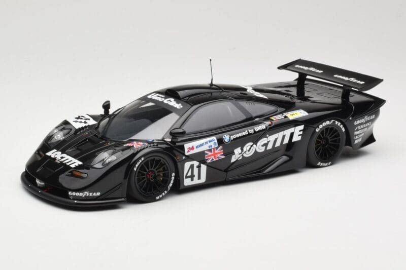 McLaren F1 GTR Gulf Team Davidoff #41 T. Bscher / E. Pirro / R. Capello 24 Hours of Le Mans 1998 Minichamps 1:18 530133841 Dr