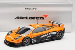 McLaren F1 GTR Kokusai Kaihatsu Racing #53 O. Giroix / J. Sala / P. Deletraz 24 Hours of Le Mans 1996 Minichamps 1:18 5301336 — Bild 8 von 8