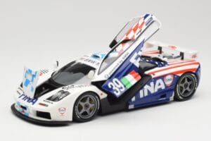 McLaren F1 GTR Team Bigazzi #39 N. Piquet / A. Cecotto / D. Sullivan 24 Hours of Le Mans 1996 Minichamps 1:18 530133639 Druck — Bild 2 von 8