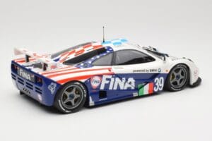 McLaren F1 GTR Team Bigazzi #39 N. Piquet / A. Cecotto / D. Sullivan 24 Hours of Le Mans 1996 Minichamps 1:18 530133639 Druck — Bild 3 von 8