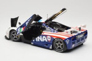McLaren F1 GTR Team Bigazzi #39 N. Piquet / A. Cecotto / D. Sullivan 24 Hours of Le Mans 1996 Minichamps 1:18 530133639 Druck — Bild 5 von 8