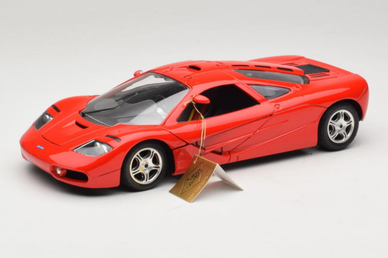 McLaren F1 High Mirror Light Red Guiloy 1:18 67505 Druckguss
