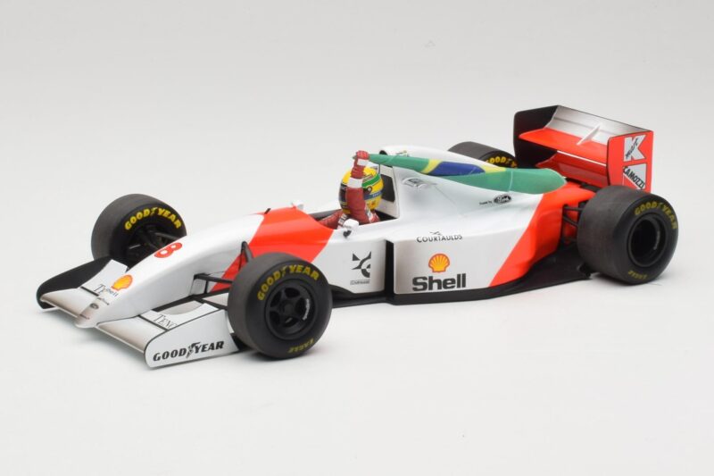 McLaren MP4/8 Ford #8 A. Senna Winner Australian GP 1993 Minichamps 1:18 540933838 Druckguss