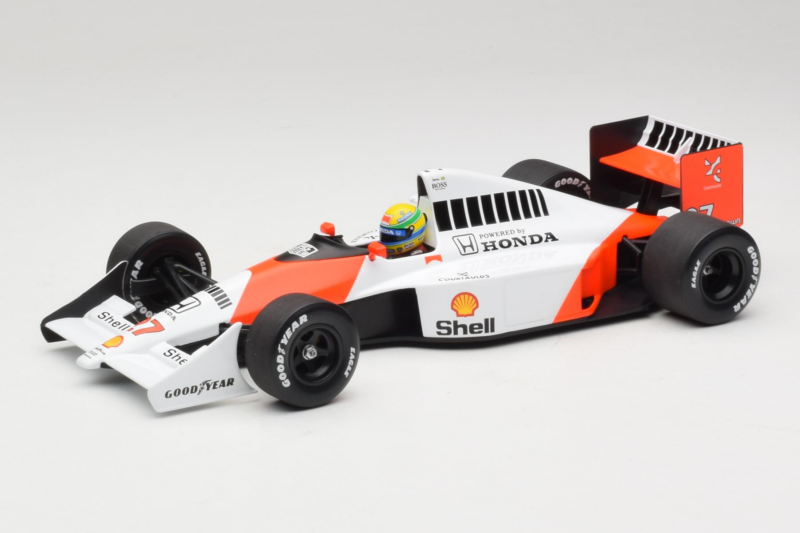 McLaren MP4/5B Honda #27 A. Senna Marlboro McLaren F1 World Champion 1990 Minichamps 1:18 540901827 Druckguss