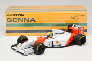McLaren MP4/8 Ford #8 A. Senna Marlboro McLaren 1993 Minichamps 1:18 540931808 Druckguss — Bild 7 von 7