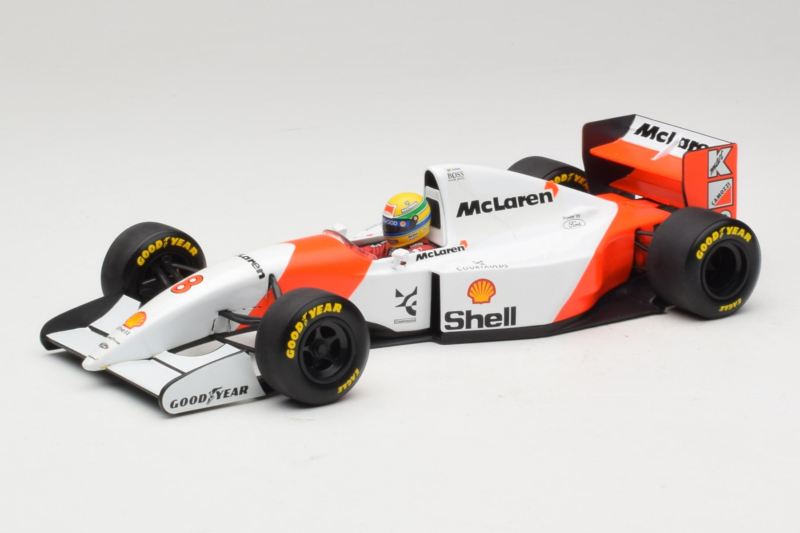 McLaren MP4/8 Ford #8 A. Senna Marlboro McLaren 1993 Minichamps 1:18 540931808 Druckguss