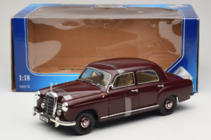 Mercedes 180 Ponton Dunkelrot Revell 1:18 08876 Druckguss — Bild 6 von 6