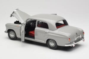 Mercedes 180 W120 Ponton Graphite Grey Revell 1:18 08974 Druckguss — Bild 5 von 8