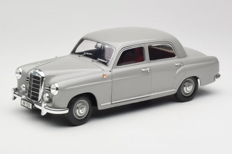 Mercedes 180 W120 Ponton Graphite Grey Revell 1:18 08974 Druckguss